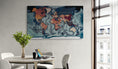 Bild in Galerie-Betrachter laden, Map mondiale XXL au design modern accrocher au mur - Modernmap