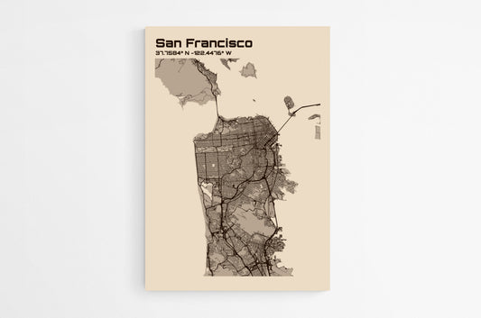 Map of San Francisco
