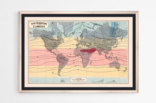 Vintage-Planisphäre von James Reynolds