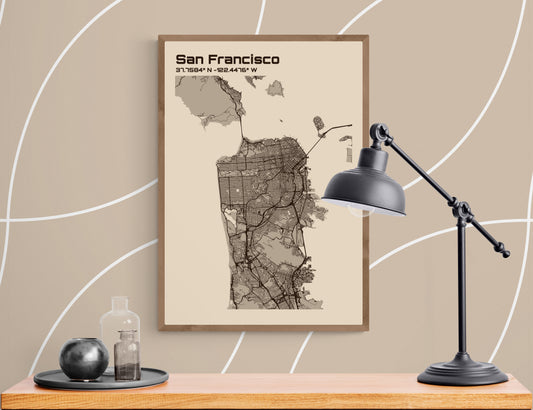Map of San Francisco