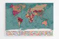 Load image into Gallery viewer, Carte du monde magnétique classique - world-maps