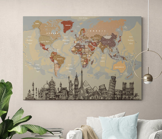 Carte politique du monde - world-maps