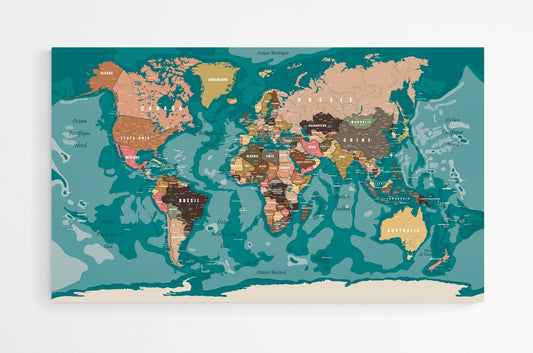 Carte politique monde XXL - world-maps