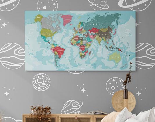 Déco carte monde - world-maps