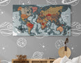 Charger l'image dans la visionneuse de la galerie, Grand Planisphère déco - world-maps