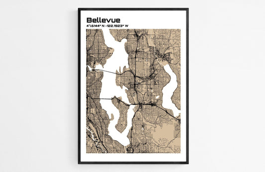 Plan de Bellevue - world-maps