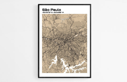 Plan de Sao paulo - world-maps
