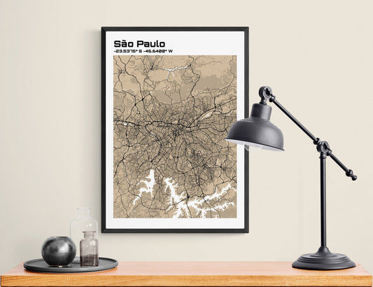 Plan de Sao paulo - world-maps