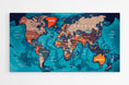 Charger l'image dans la visionneuse de la galerie, Carte du monde en français 2024 - world - maps
