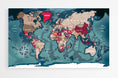 Charger l'image dans la visionneuse de la galerie, Carte du monde pays en français - world - maps
