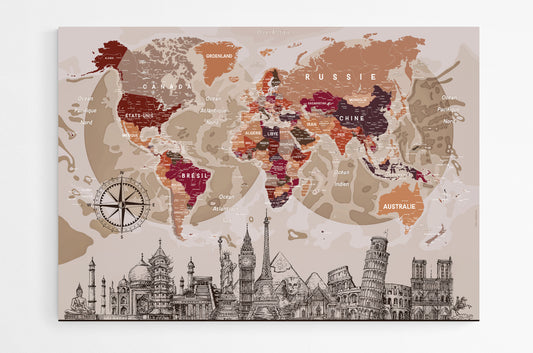 Large format planisphere