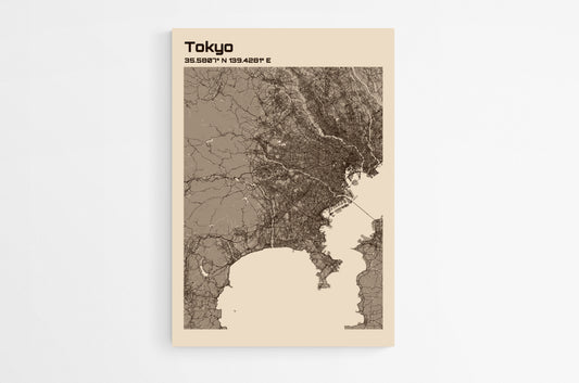 Tokyo map