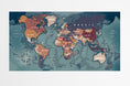 Charger l'image dans la visionneuse de la galerie, Carte du monde N°1.3
