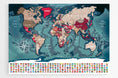 Charger l'image dans la visionneuse de la galerie, Carte du monde détaillée en français - world-maps.
