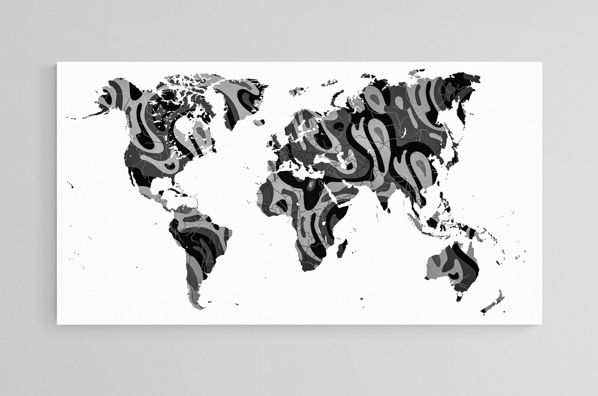 Carte monde XXL vierge - world-maps