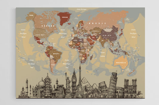 Carte politique du monde - world-maps