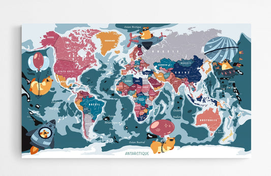 Carte XXL du monde - world-maps