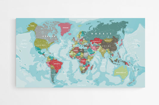 Déco carte monde - world-maps