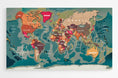 Charger l'image dans la visionneuse de la galerie, Déco carte monde pays XXL - world-maps
