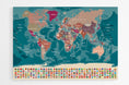 Charger l'image dans la visionneuse de la galerie, Grande carte mondiale en français - world-maps
