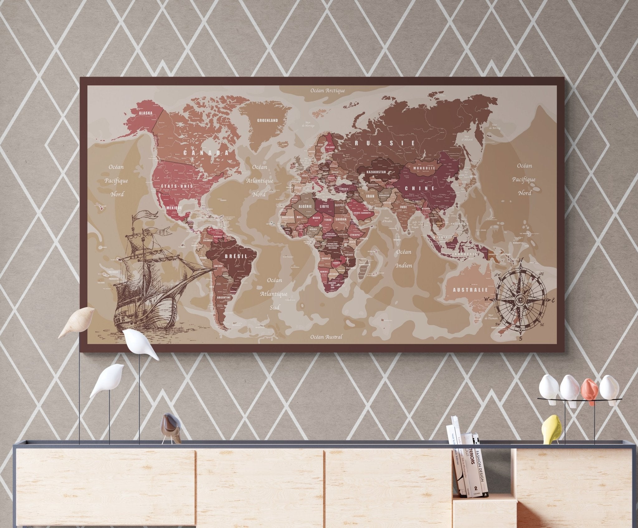 La carte du monde - world-maps