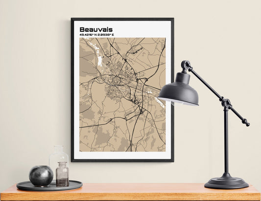 Plan de Beauvais - world-maps