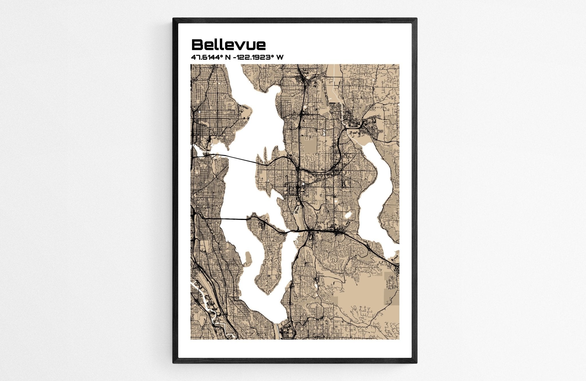 Plan de Bellevue - world-maps