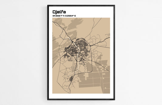 Plan de Djelfa - world-maps
