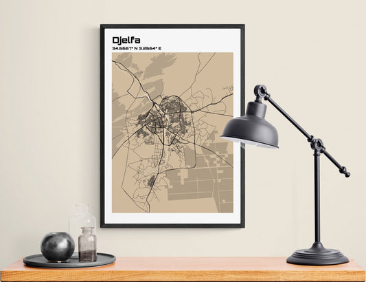 Plan de Djelfa - world-maps