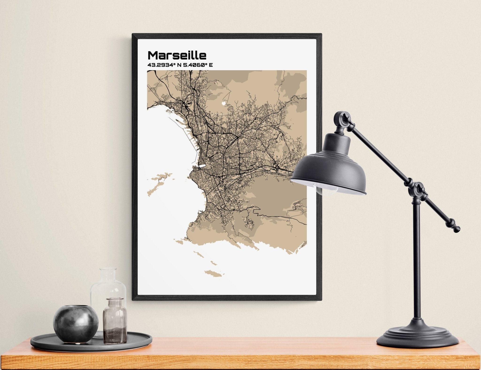 Plan de Marseille - world-maps