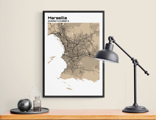 Plan de Marseille - world-maps