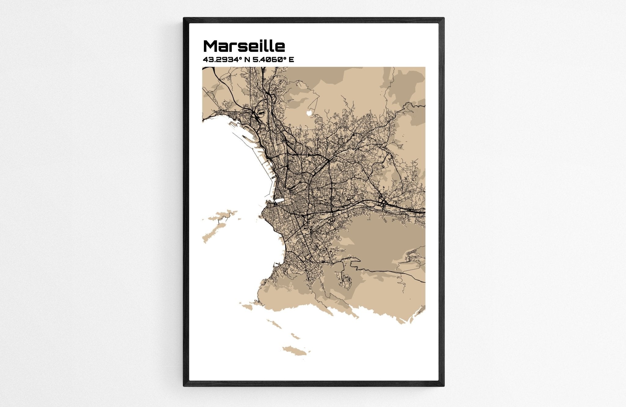 Plan de Marseille - world-maps