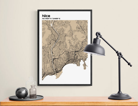 Plan de Nice - world-maps