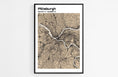 Charger l'image dans la visionneuse de la galerie, Plan de Pittsburgh - world-maps

