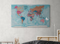 Bild in Galerie-Betrachter laden, Planisphère mural magnétique - world-maps
